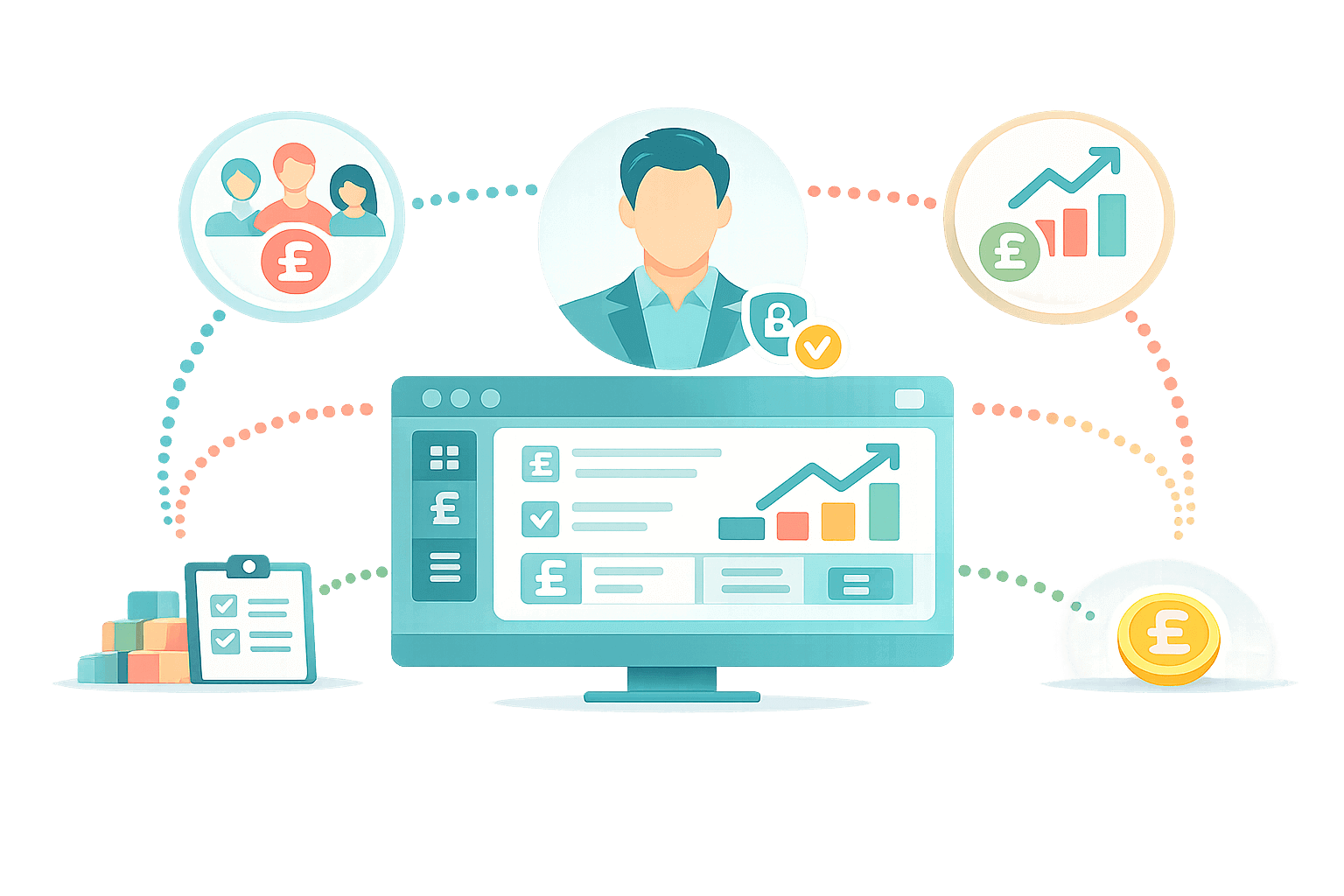 Comgem dashboard for business leaders