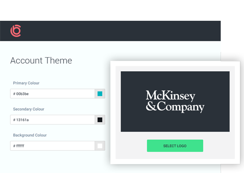 Account theme selector