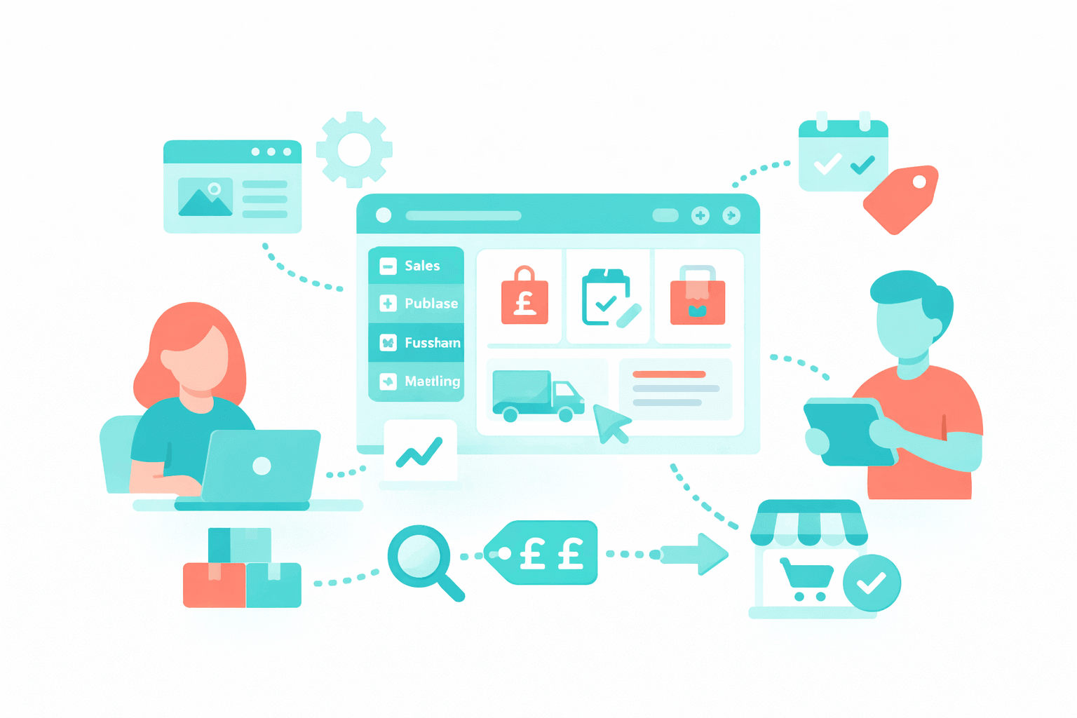 Comgem 360 end-to-end B2B operations platform