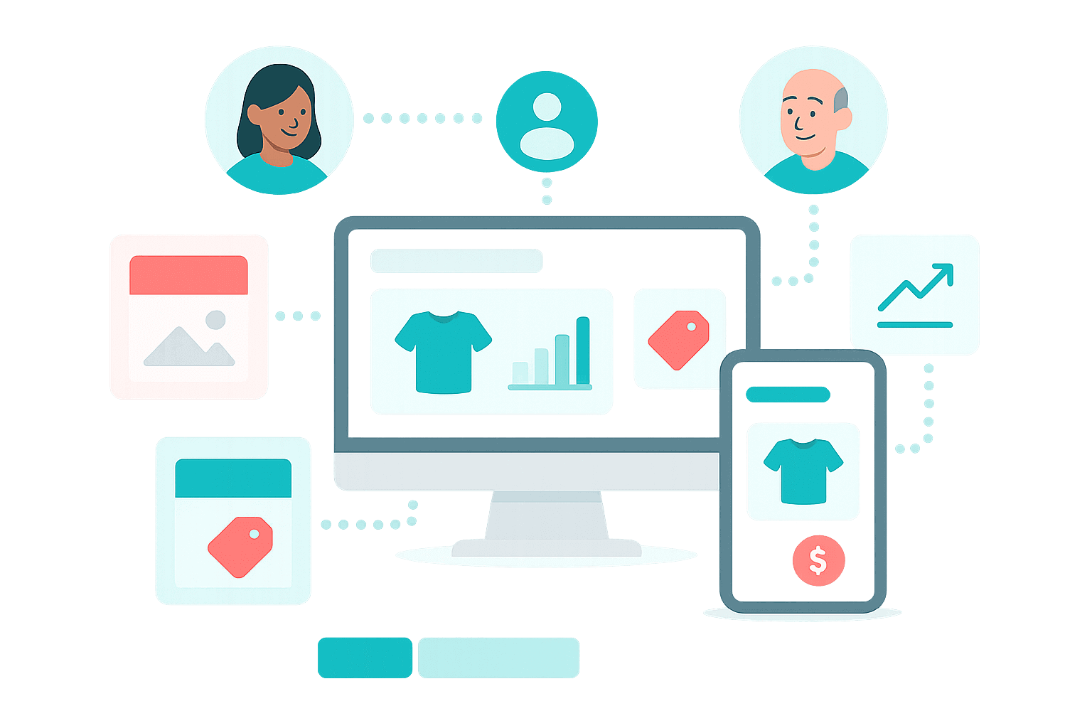 ersonalised B2B storefronts with tailored catalogues, pricing, and content