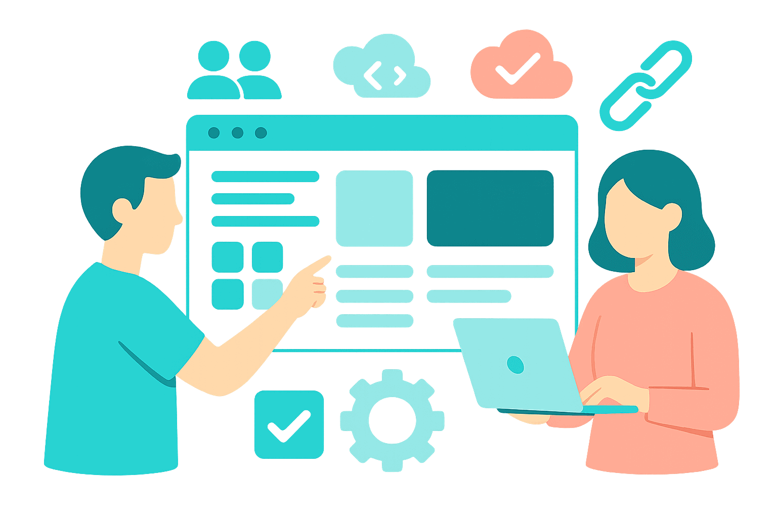 Comgem bespoke development team working on B2B ecommerce solutions