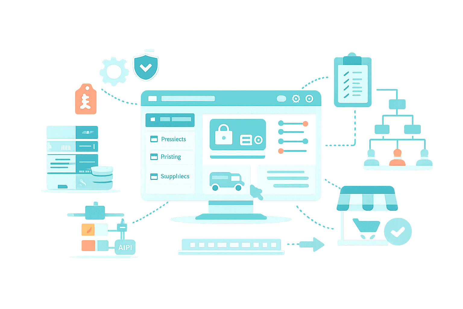 Comgem Enterprise B2B platform for complex teams
