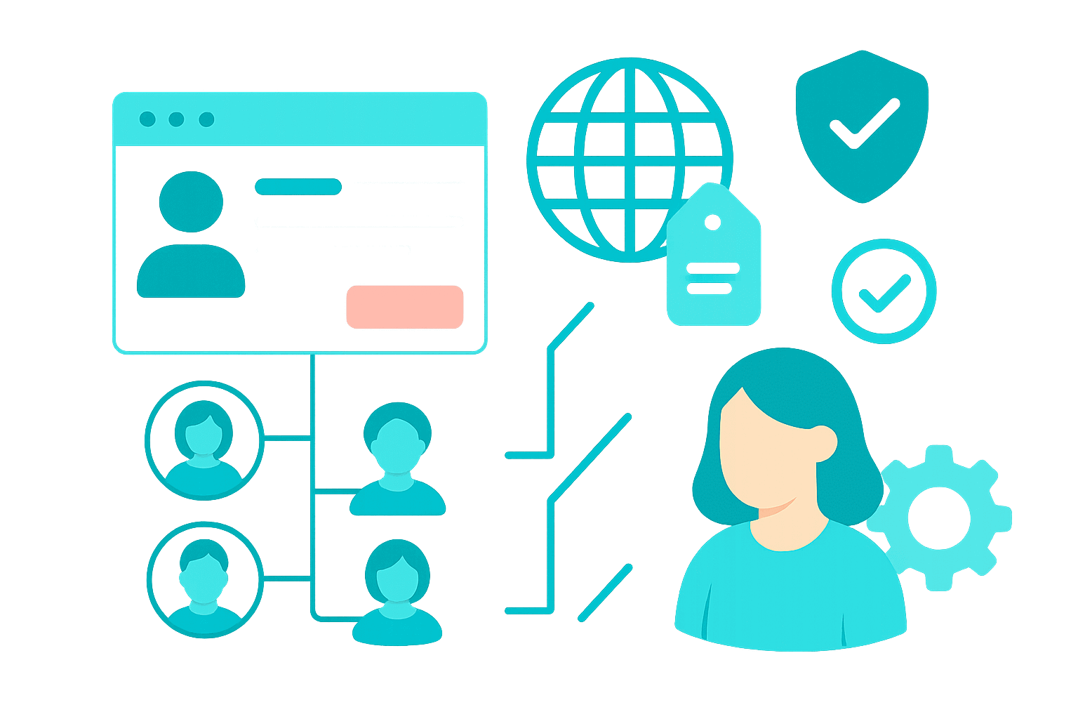 consistent pricing, permissions, and rules across languages and currencies on a B2B ecommerce platform.