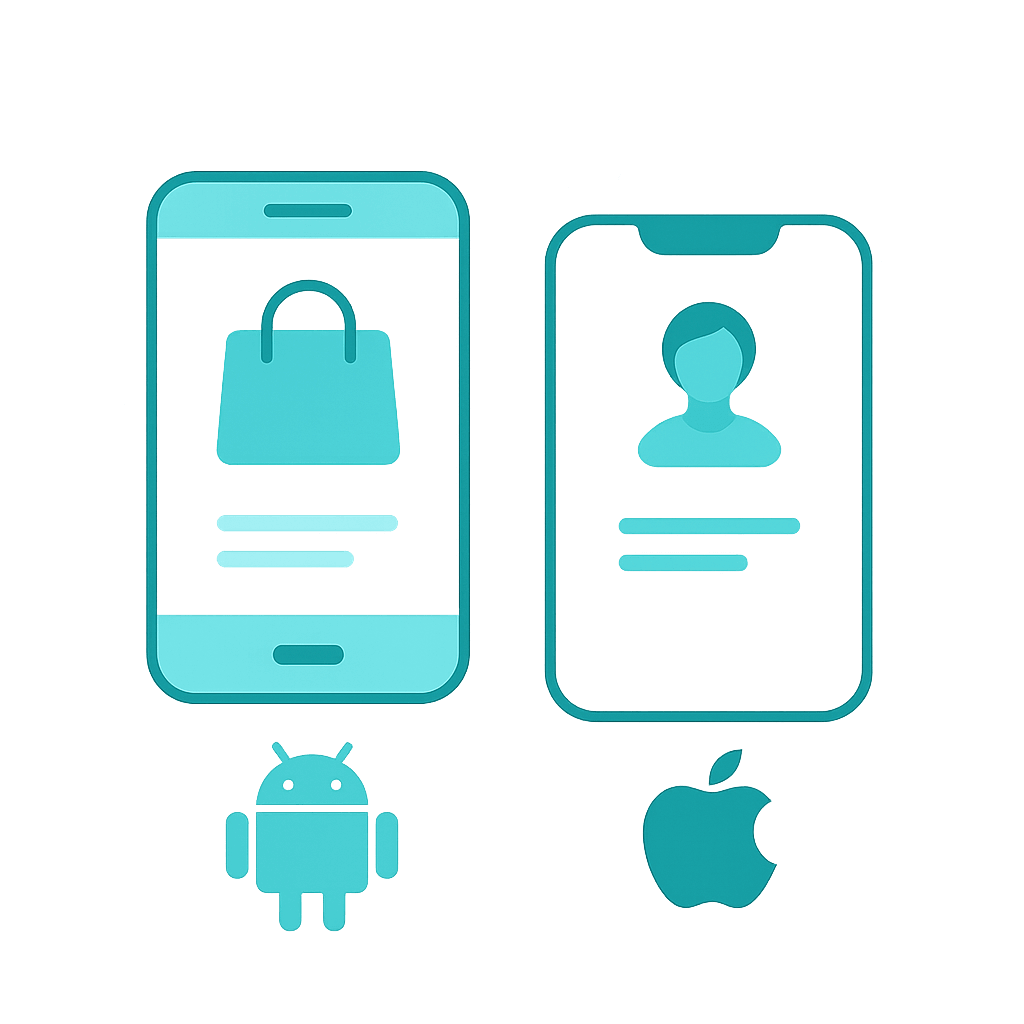 Comgem native mobile apps for Android and iOS