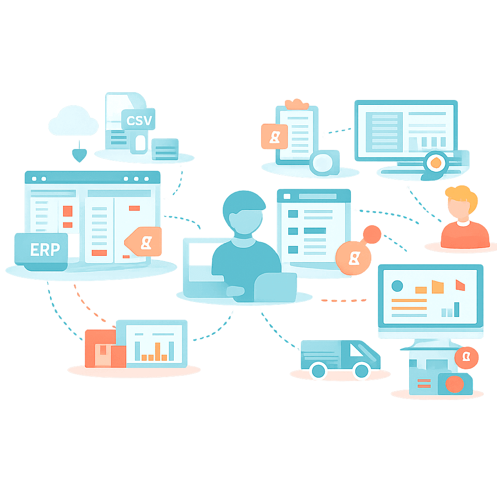 Distribution ecommerce workflow